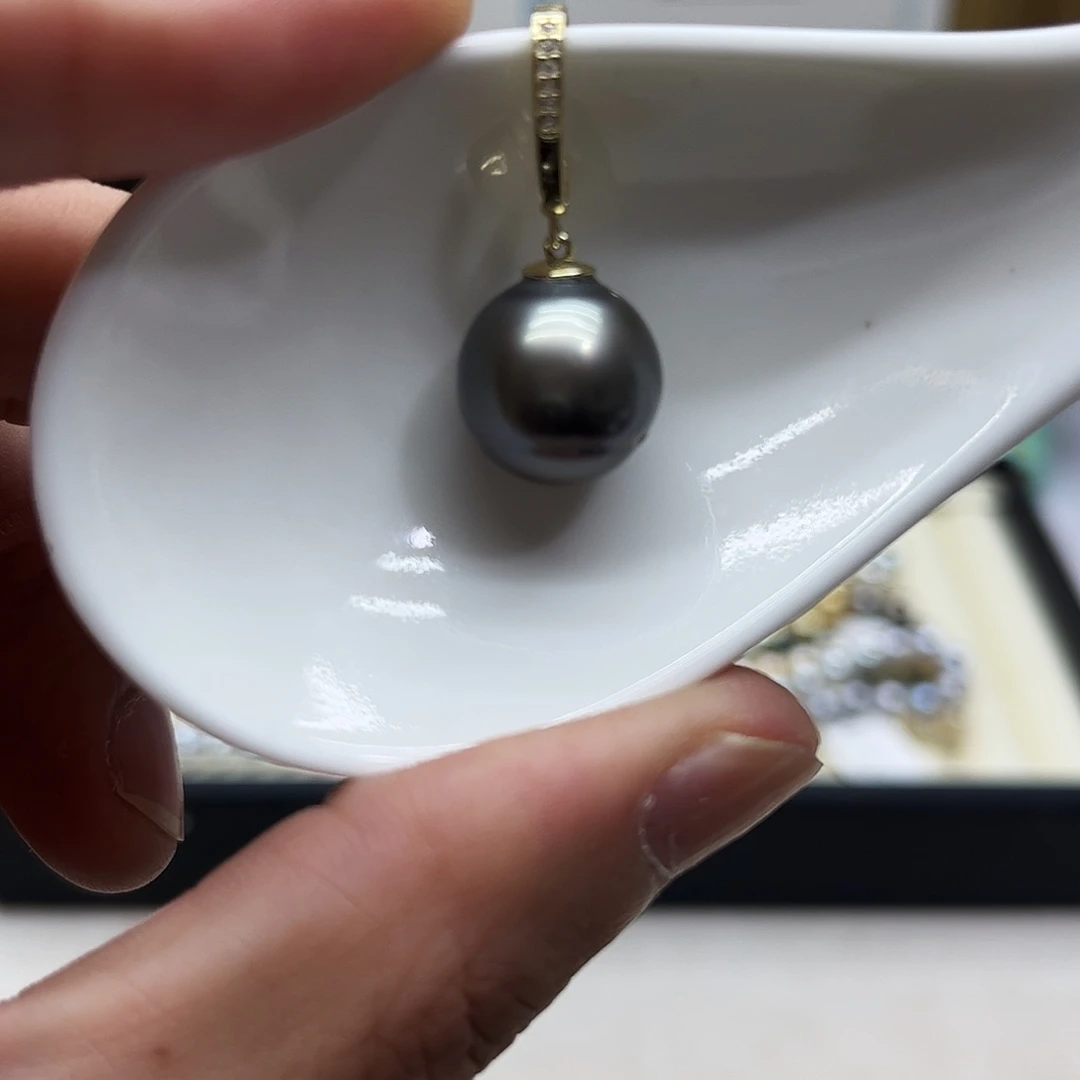 颈饰海水珍珠银S925镶嵌