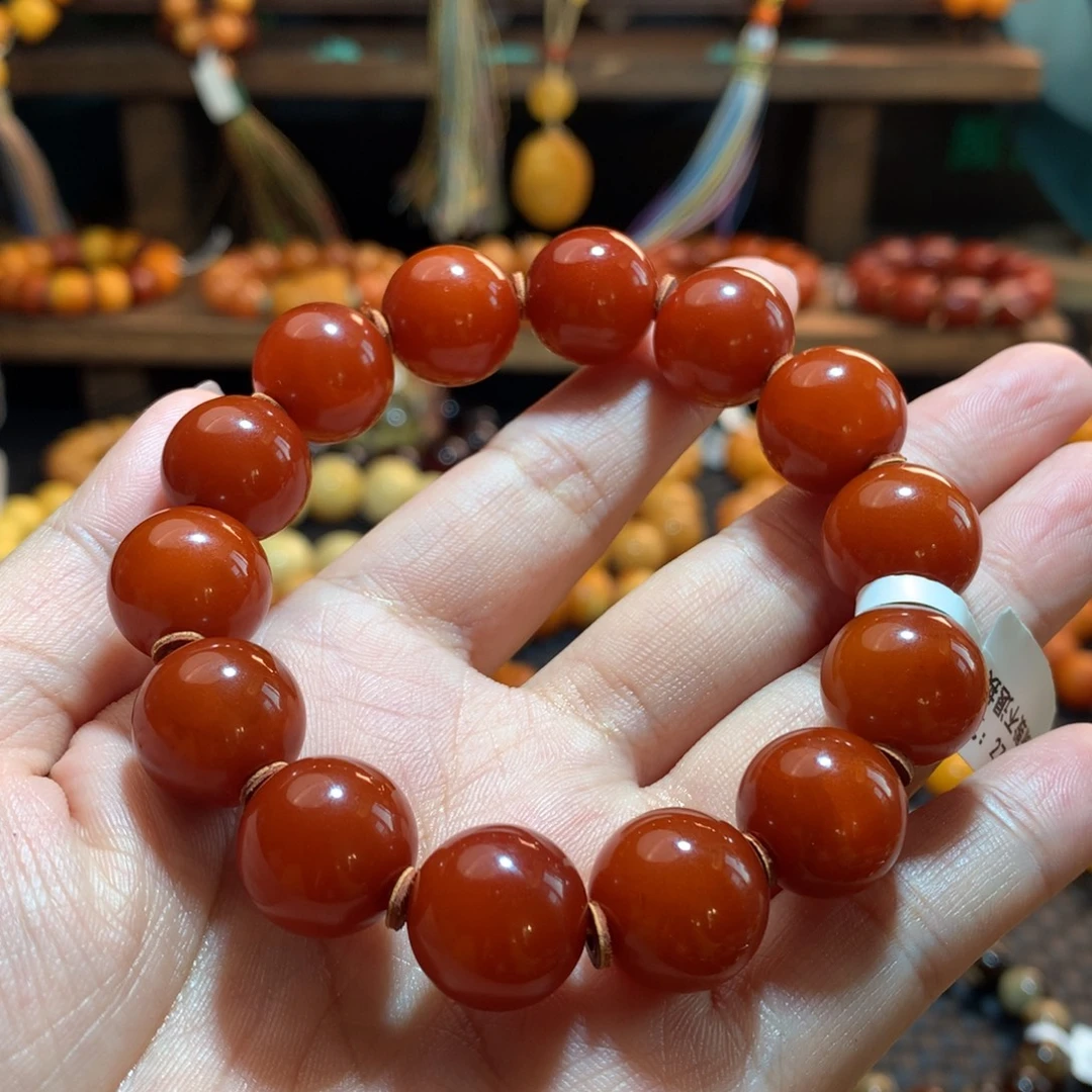 蜜蜡未镶嵌手串蜜蜡手串