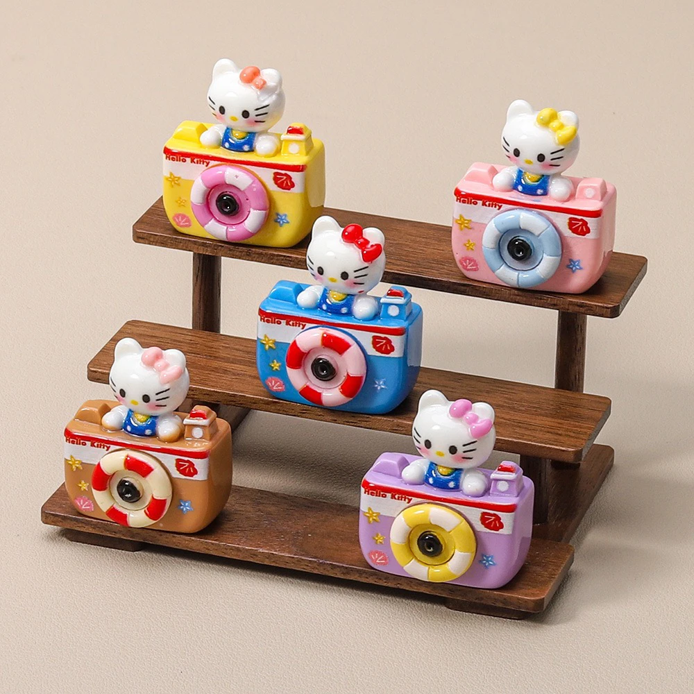 【许愿+九宫格】实色可爱Kitty相机树脂DIY