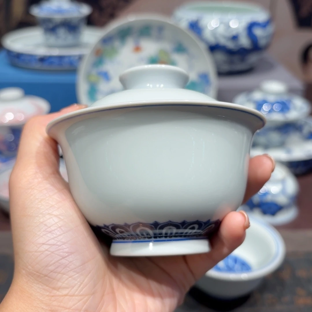 瓷片景德镇纯手工手绘