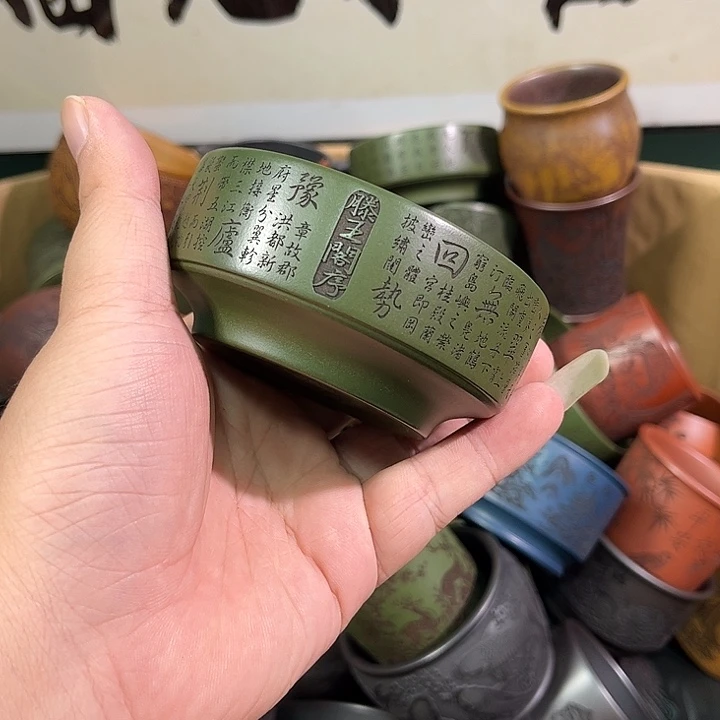 茶杯紫砂全手工紫砂主人杯