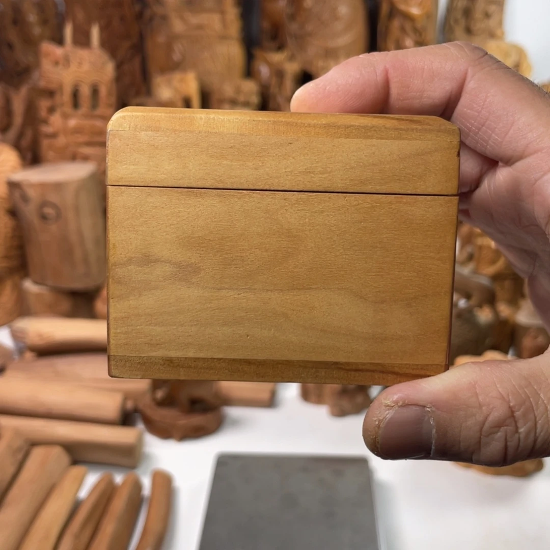 把件檀香木老山檀香精品檀香盒子