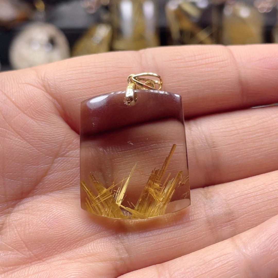 未镶嵌吊坠(不含链)水晶景*