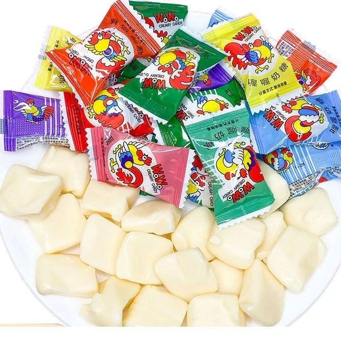 喔喔奶糖佳佳奶糖牛奶糖喜糖年货奶糖散装怀旧过年
