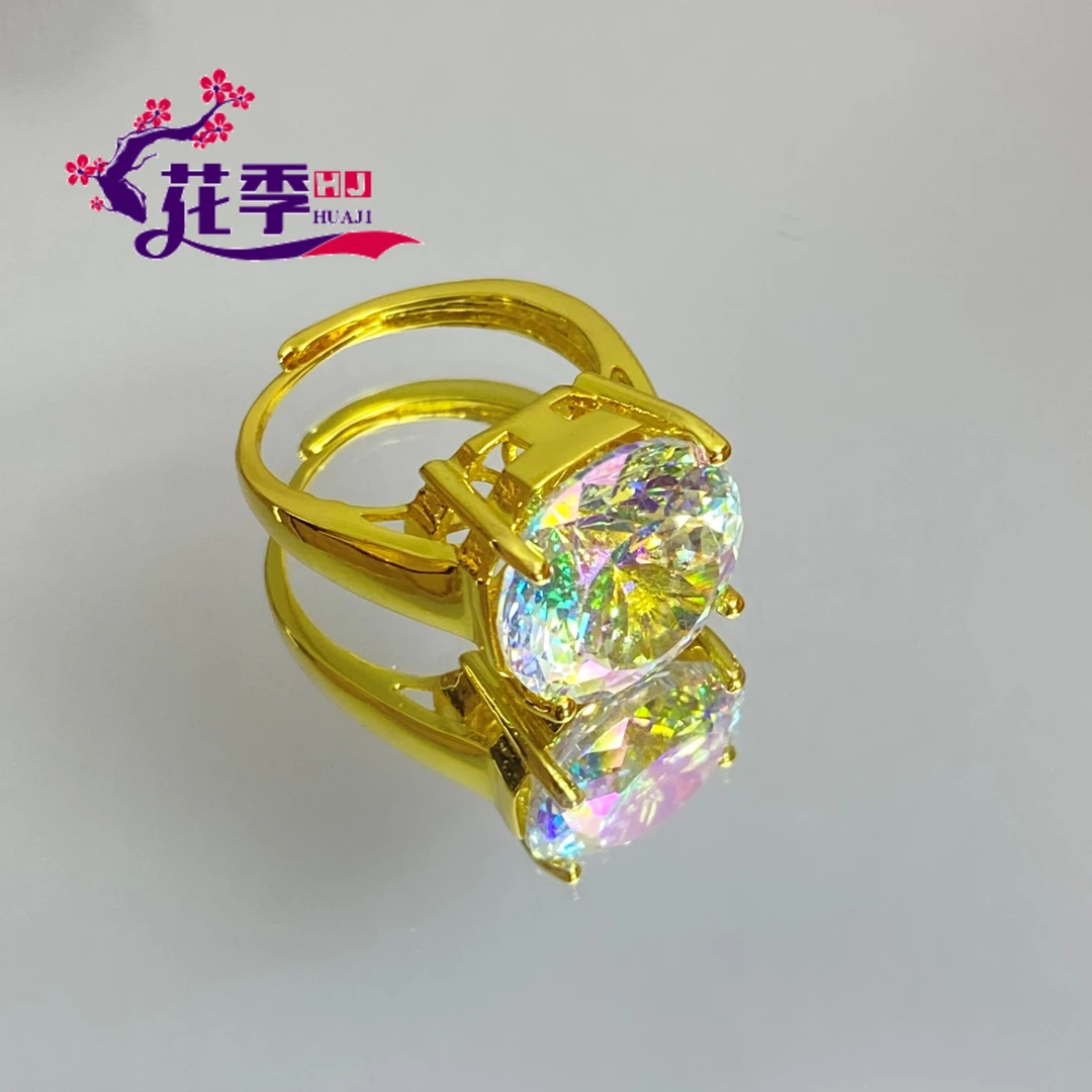 【花季】 原创炫彩强荧光戒指M279