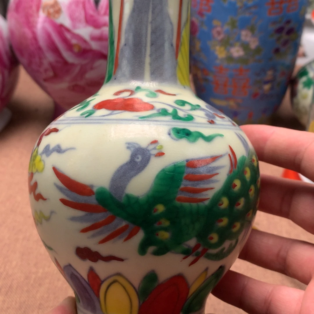 摆件景德镇陶瓷花瓶