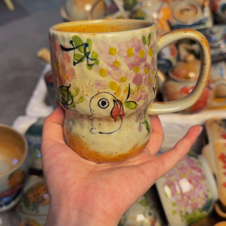 瓷片景德镇陶瓷手工手绘