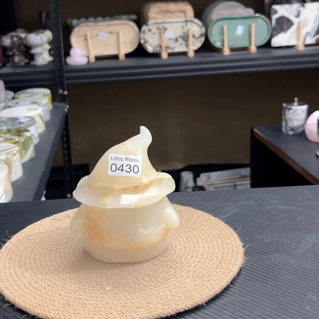 天然大理石0430巫师帽
