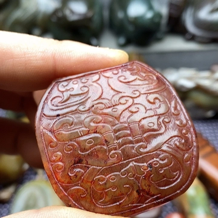 未镶嵌蛇纹石玉颈饰