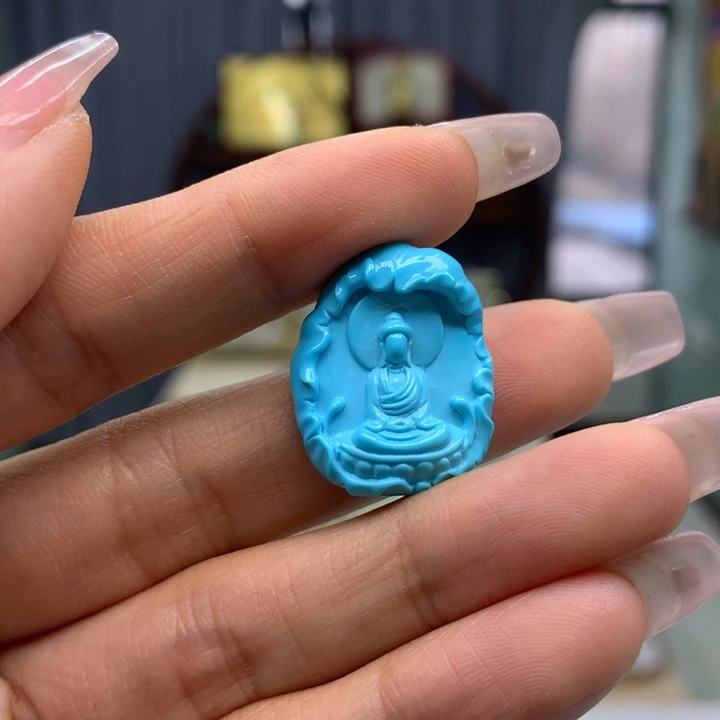 绿松石未镶嵌配饰