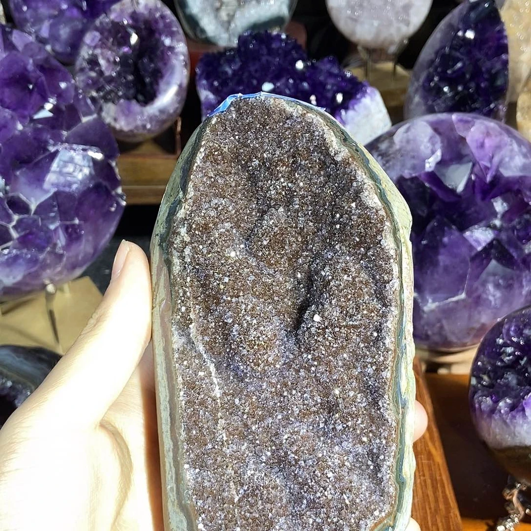 大型摆件（非配饰）未镶嵌紫晶