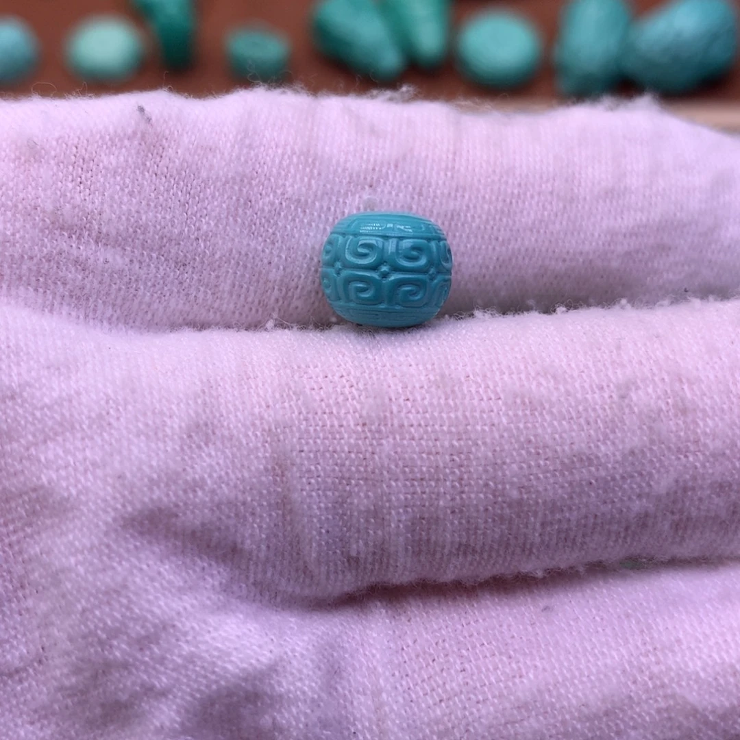 原生态散珠配珠回纹珠卡9