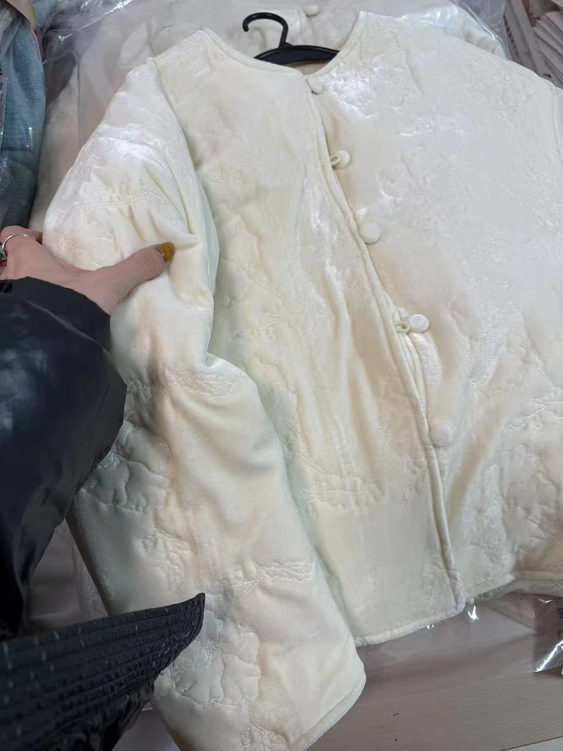 桃子自制 88302 加厚百搭棉服