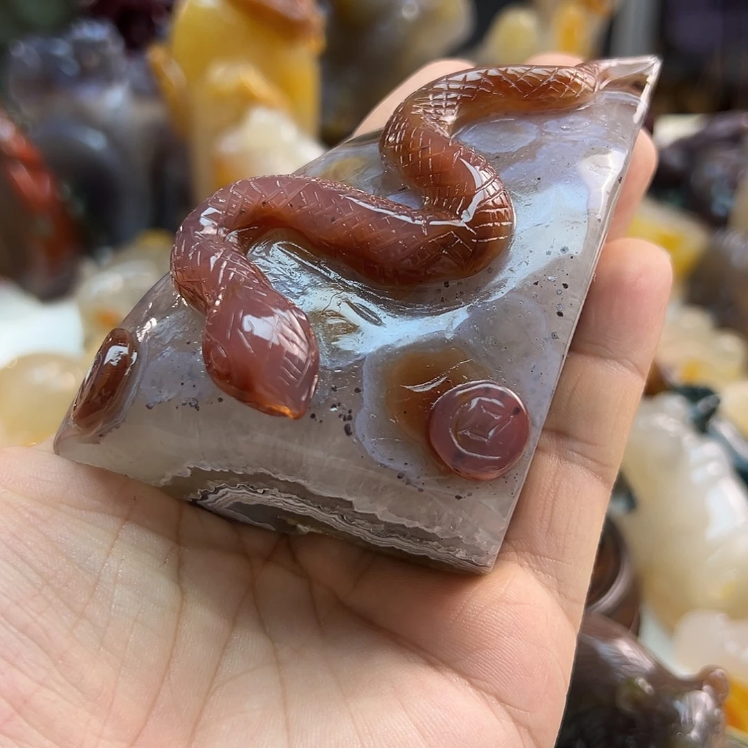 玛瑙/玉髓合金颈饰
