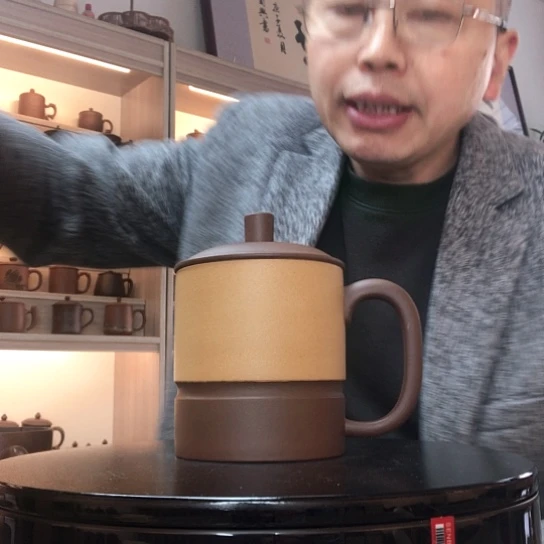 紫泥茶杯微瑕容量400