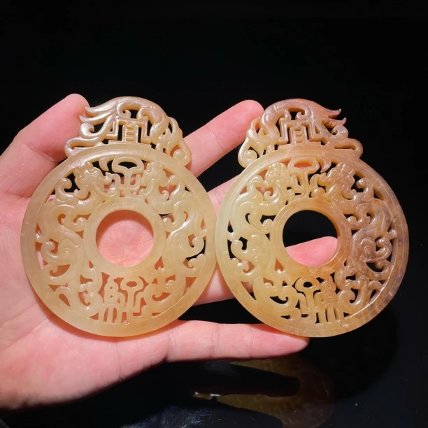 明早期宜子孙出廓玉壁—HBG12971