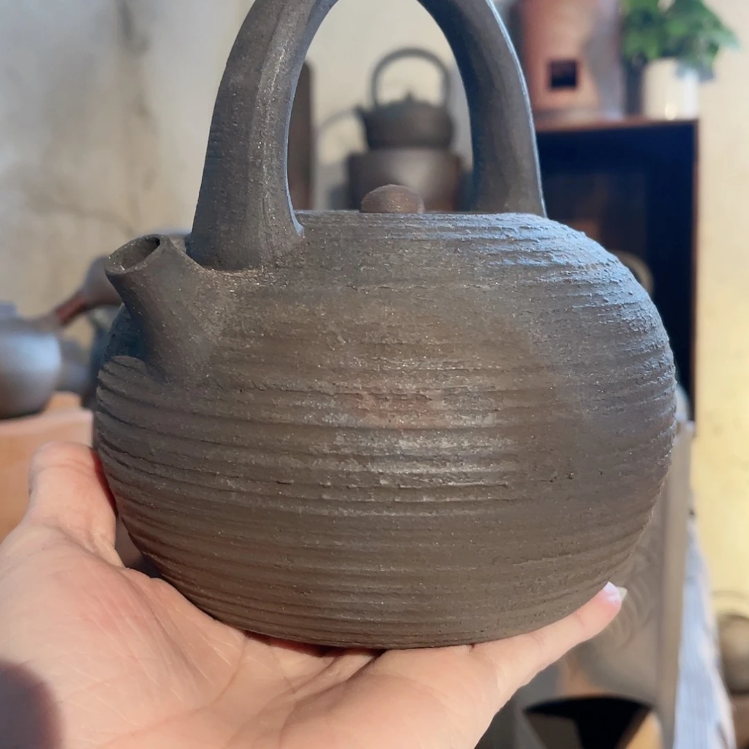 桐***缘柴烧一体提梁壶800cc容量