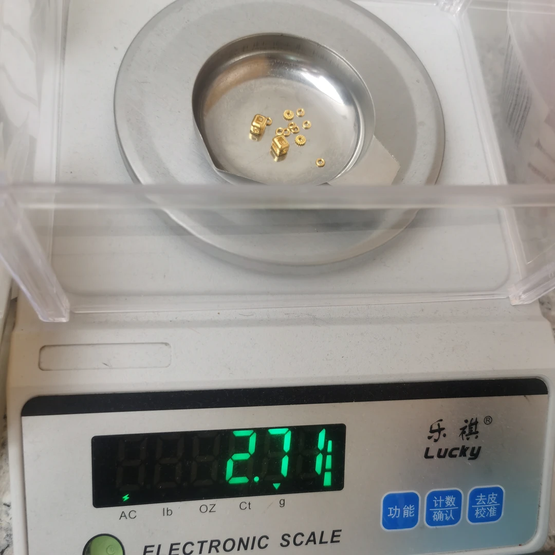 足金黄金文玩配饰-2.71g