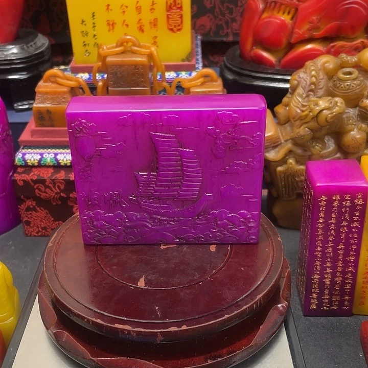 寿山石印石篆刻印章引首章闲章姓名章生日礼物