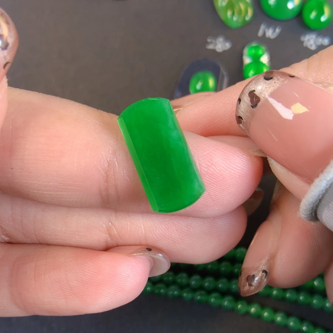 翡翠散珠翡翠16.5-7.9-1.73