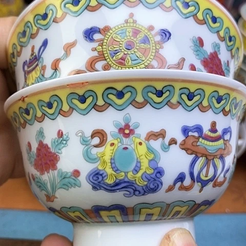 景德镇陶瓷藏式茶碗