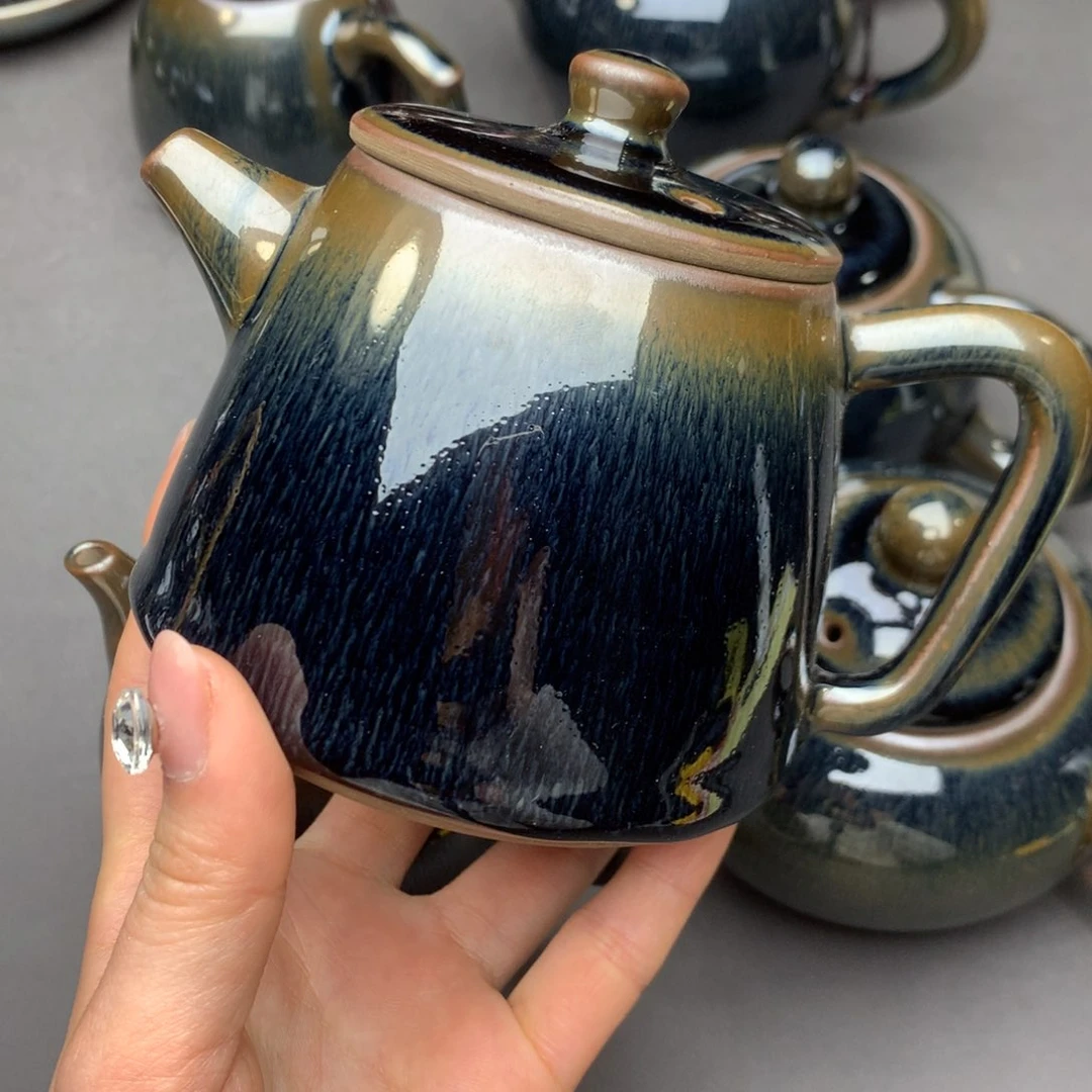 茶盏铁*建盏建阳铁胎壶