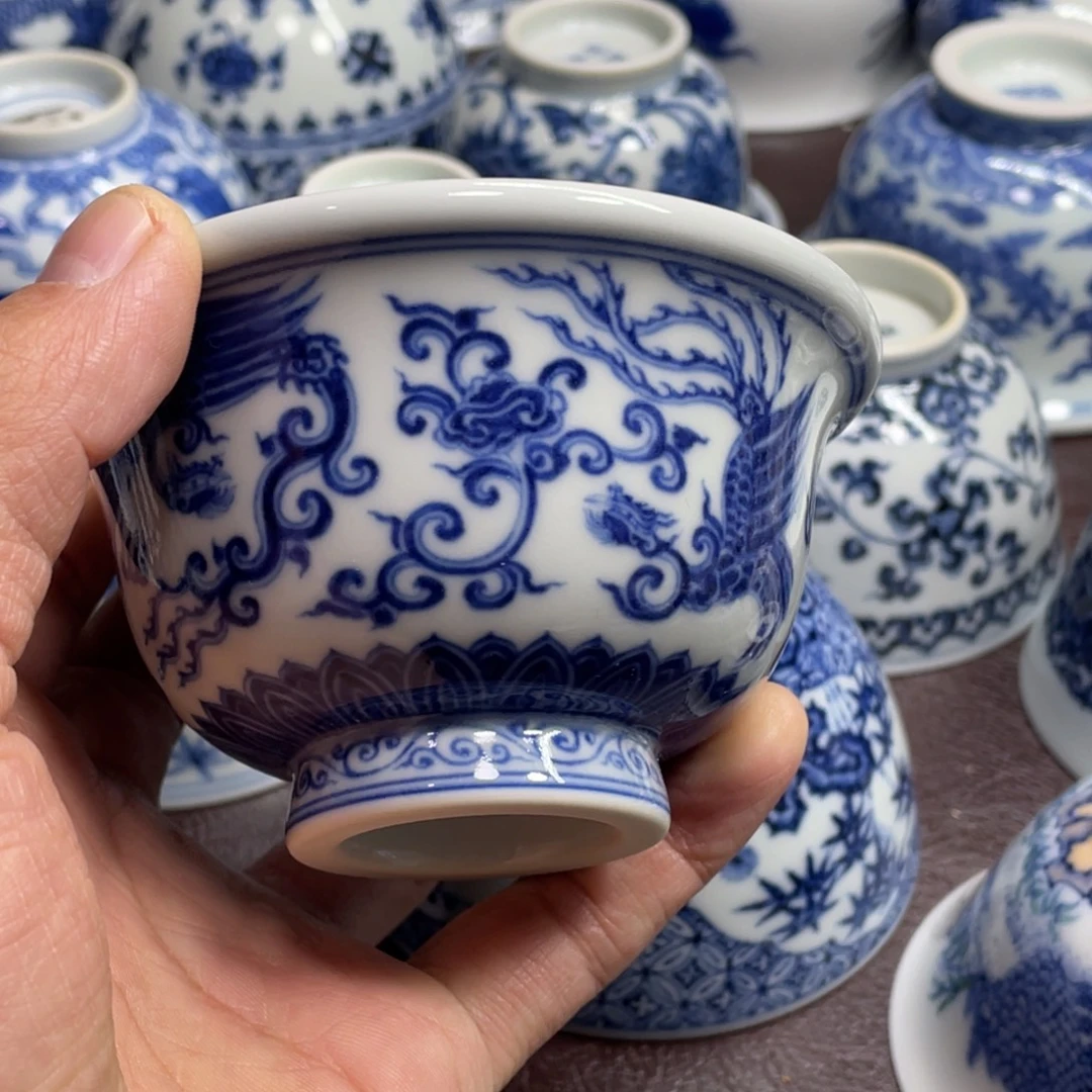 瓷片景德镇陶瓷现代手工陶瓷茶具
