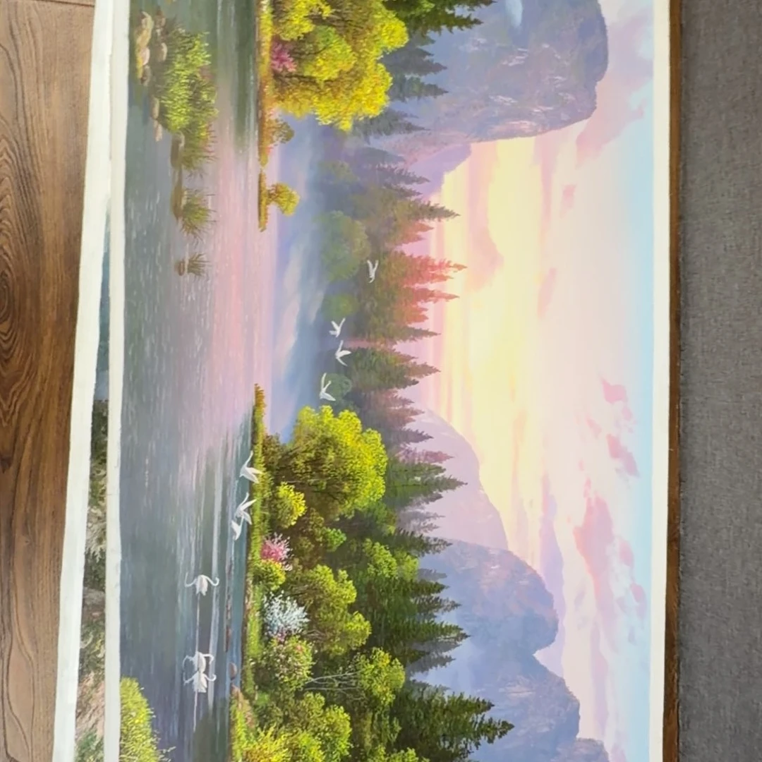 油画加油加油努力加油努力