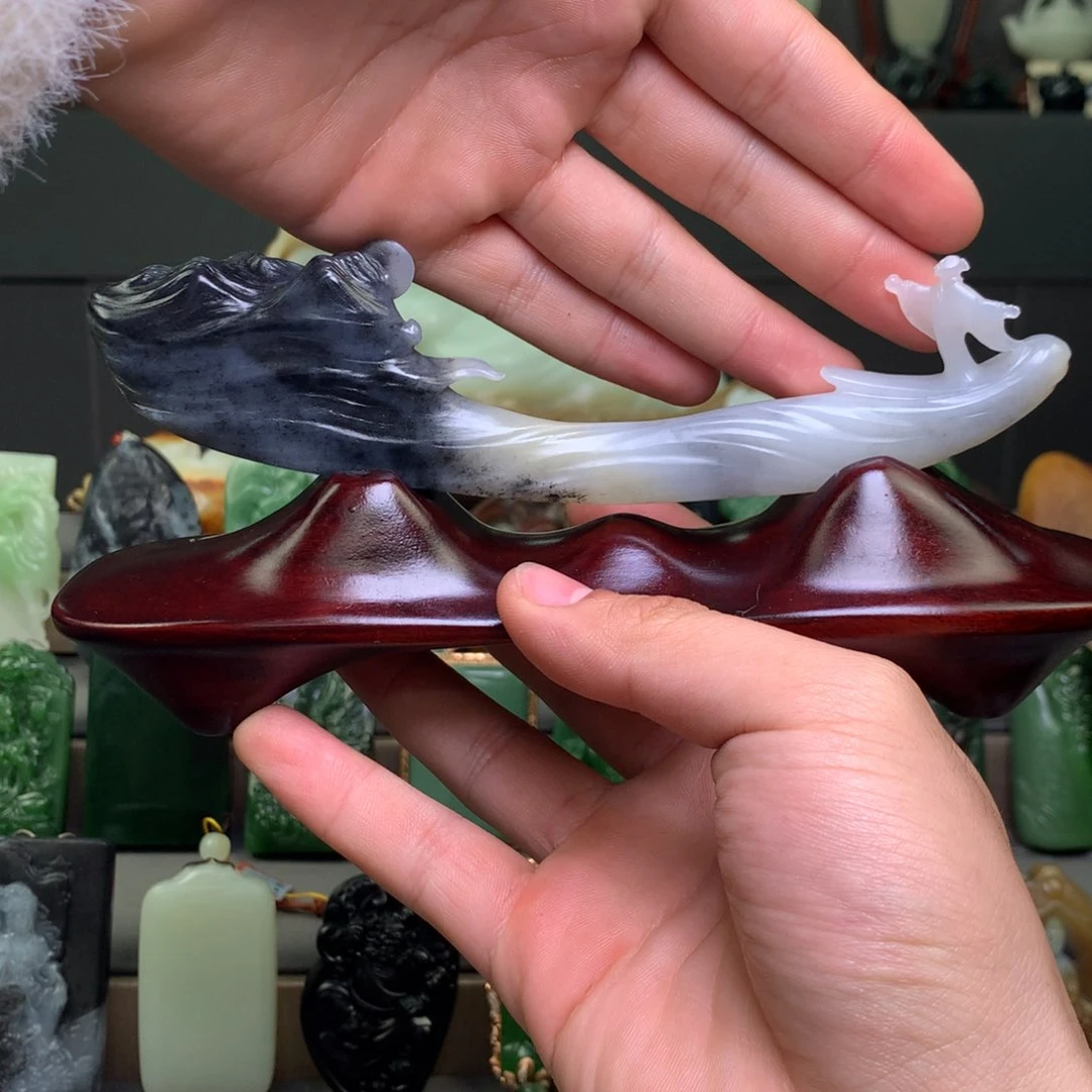 和田玉挂件未镶嵌