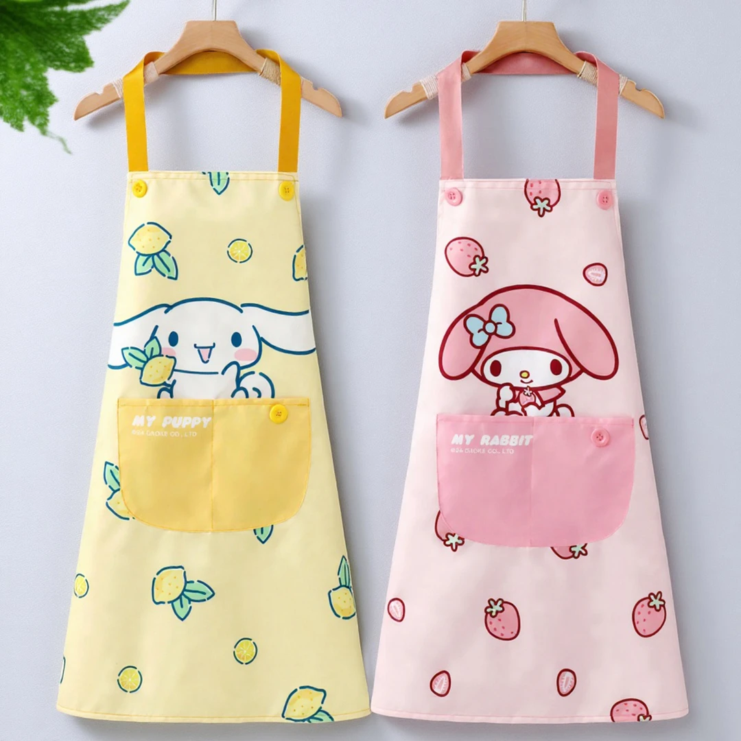 甜品店围裙厨房家用工作服韩式餐饮上班专用春夏马甲日式防油厨房