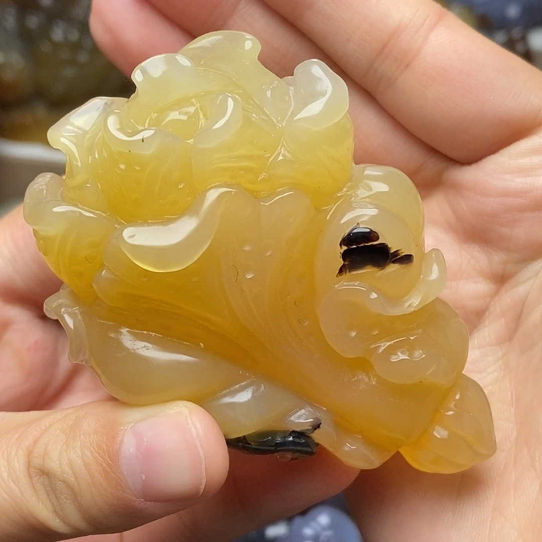 玛瑙/玉髓未镶嵌把件