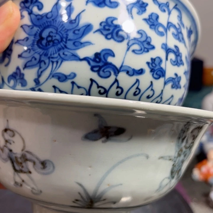 紫砂茶叶罐西*青花11111222222