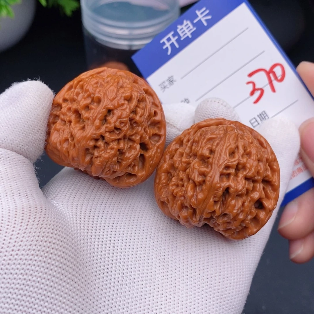 文玩核桃把件41南疆石370