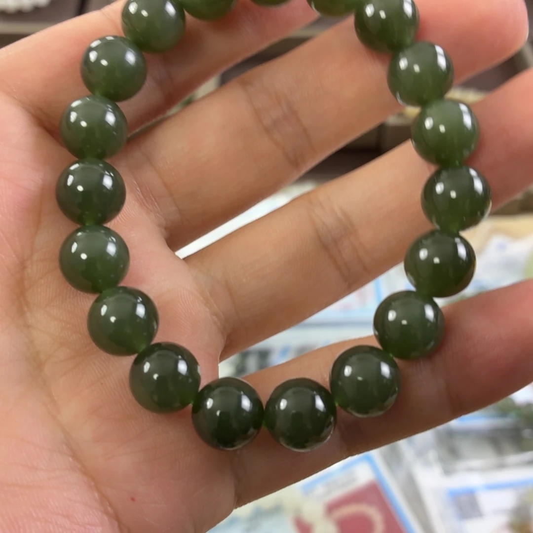 未镶嵌手链和田玉微瑕不退不换54