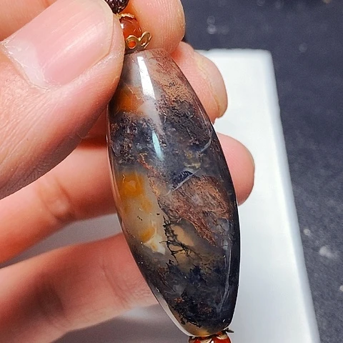 未镶嵌手链玛瑙/玉髓龙**，