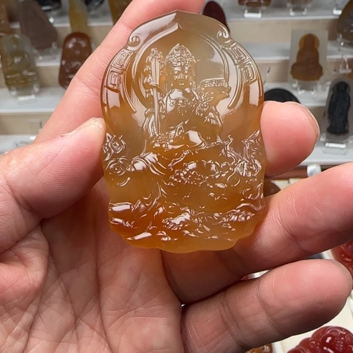 瞌****玛瑙/玉髓未镶嵌颈饰