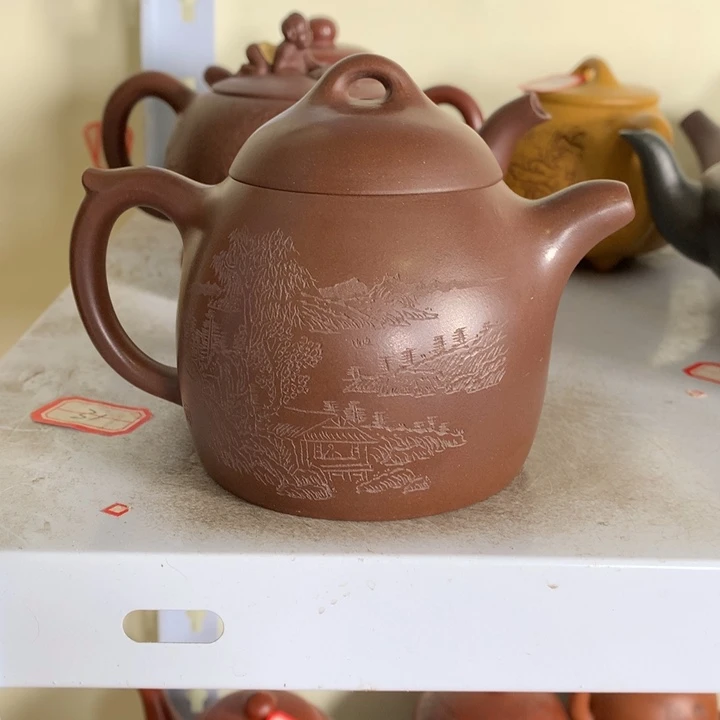 紫砂茶壶原矿手工145