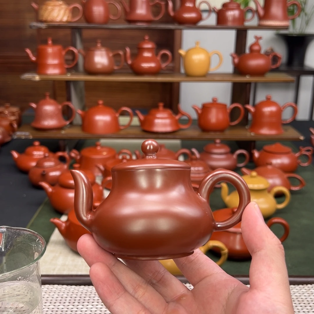 紫砂茶壶潮州手拉壶手拉壶
