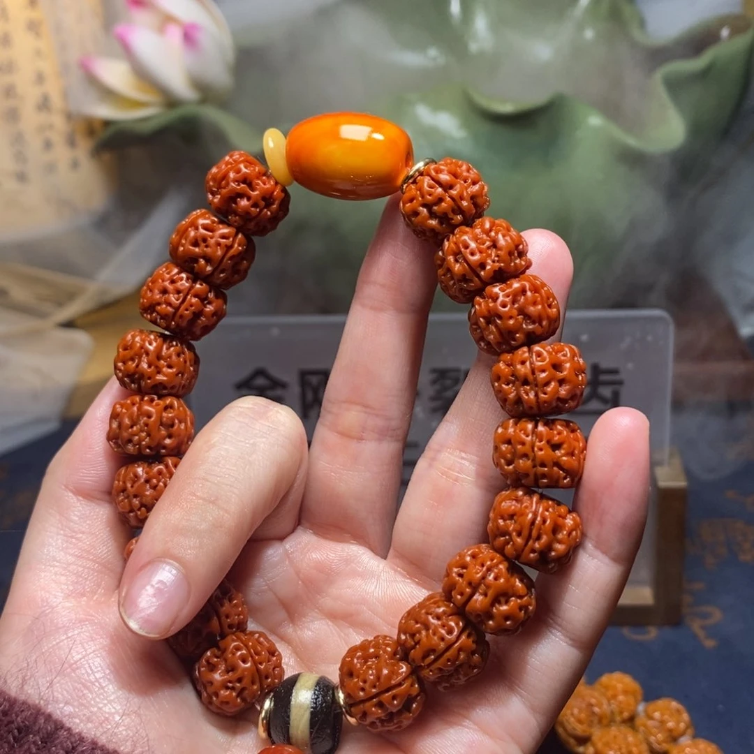 金刚菩提手串15。 双面。 