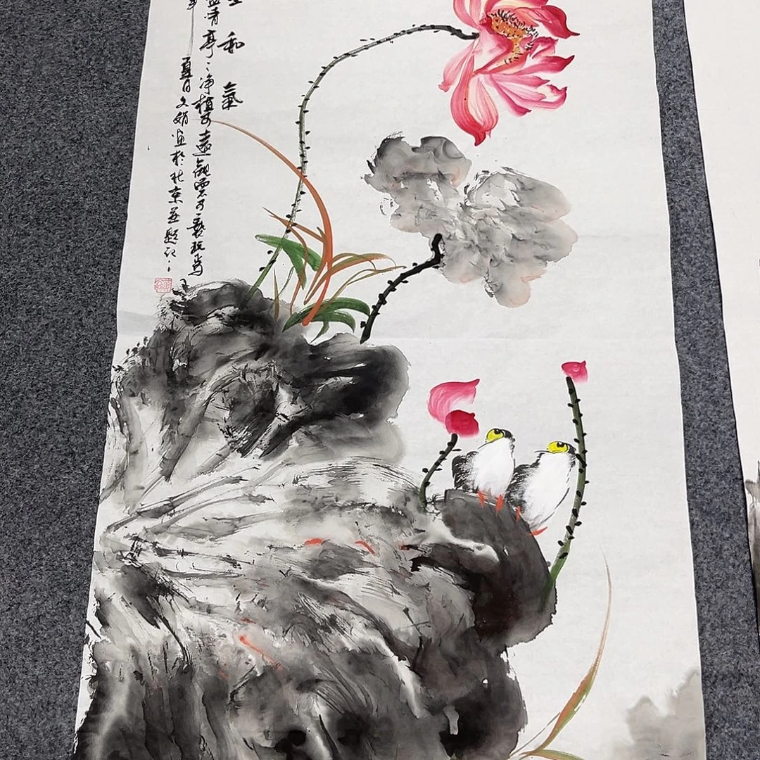 国画国画老师作品