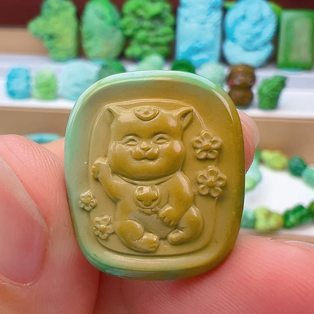 未镶嵌绿松石项链