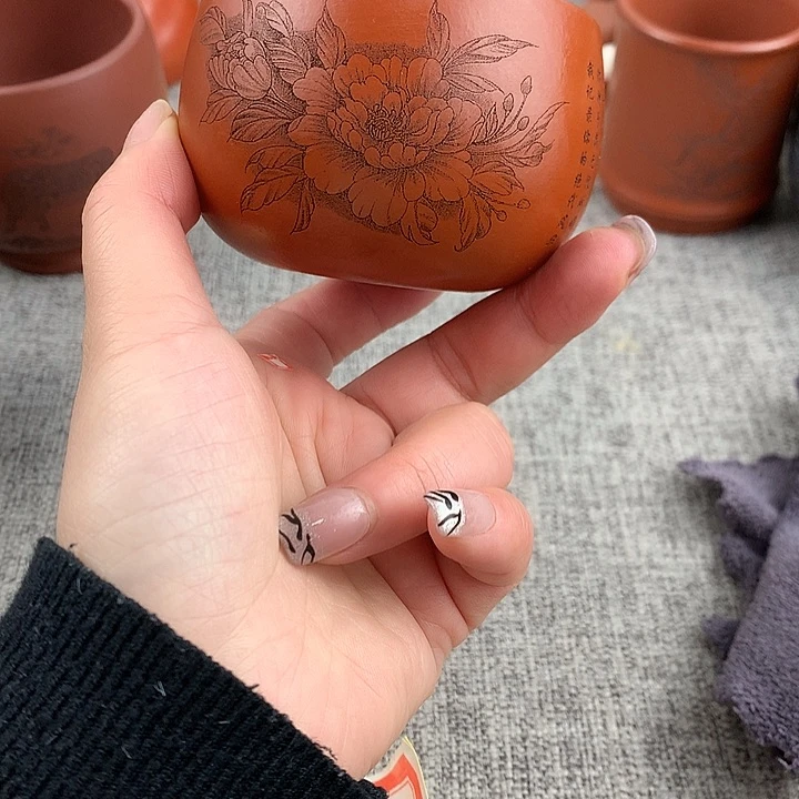 紫砂茶杯高端主人杯