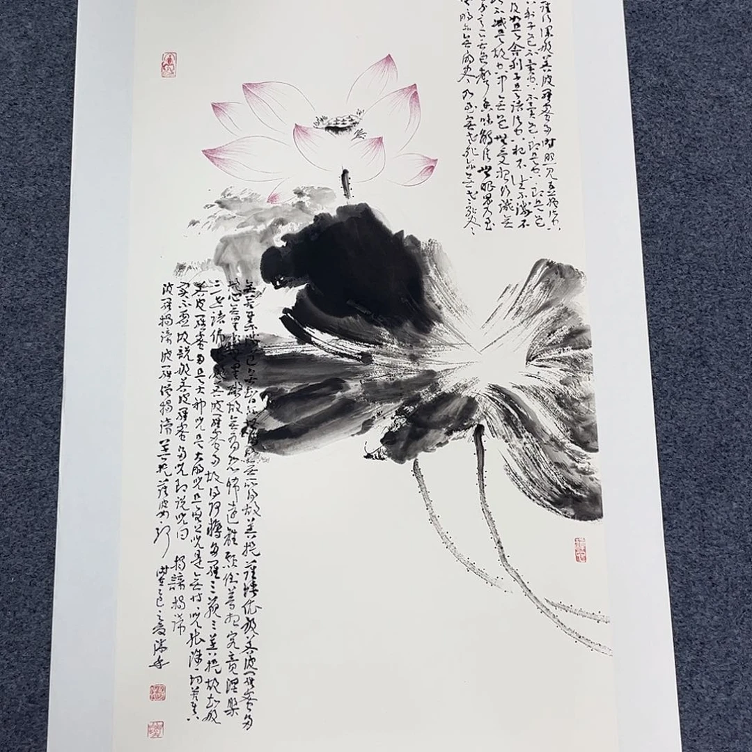 国画纯手绘国画宣纸作品