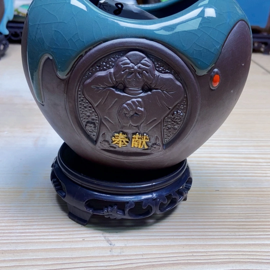 瓷片陶瓷花盆陶瓷艺术