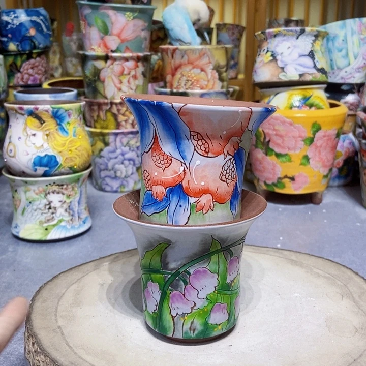 景德镇艺术手绘作品