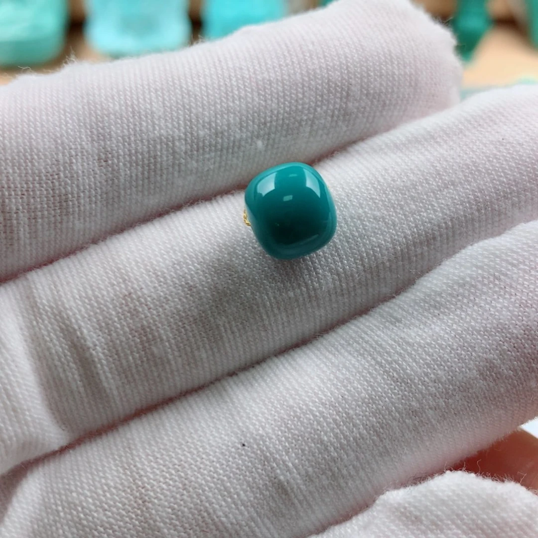 绿松石未镶嵌发饰8.8-7.8