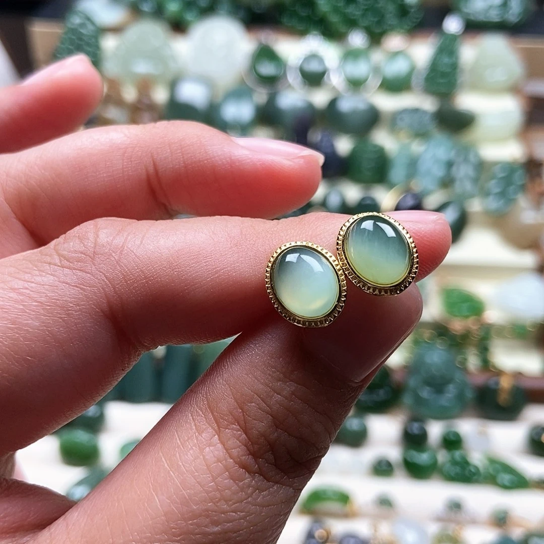 吊坠(不含链)银S925镶嵌和田玉飞*