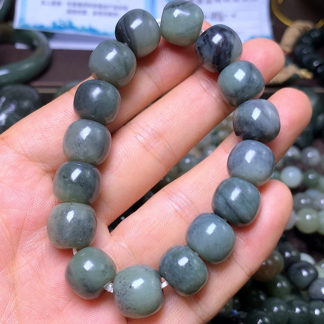 未镶嵌手串和田玉14