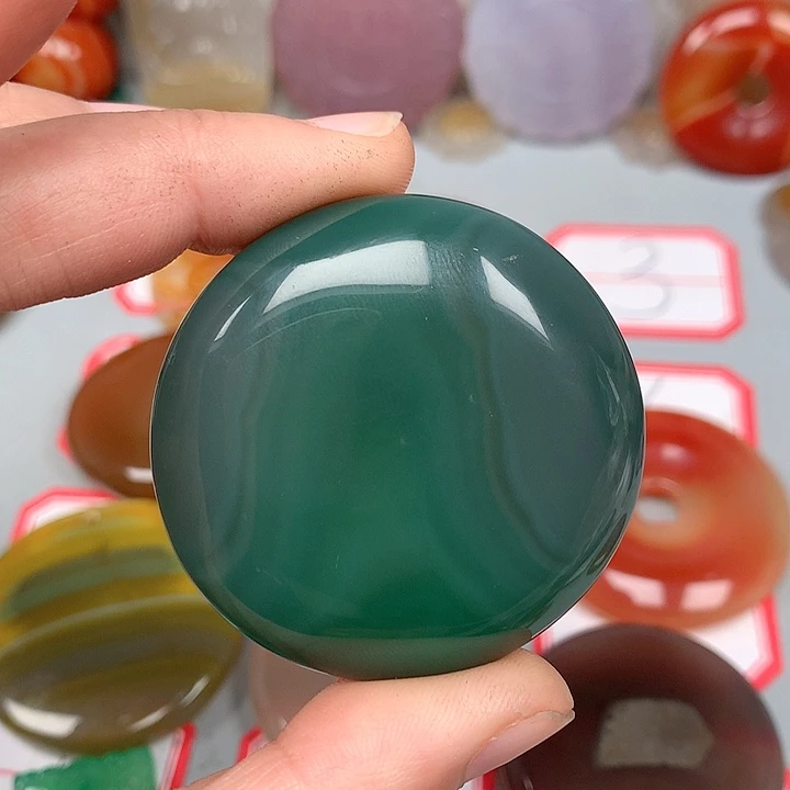 品***慧玛瑙/玉髓未镶嵌颈饰