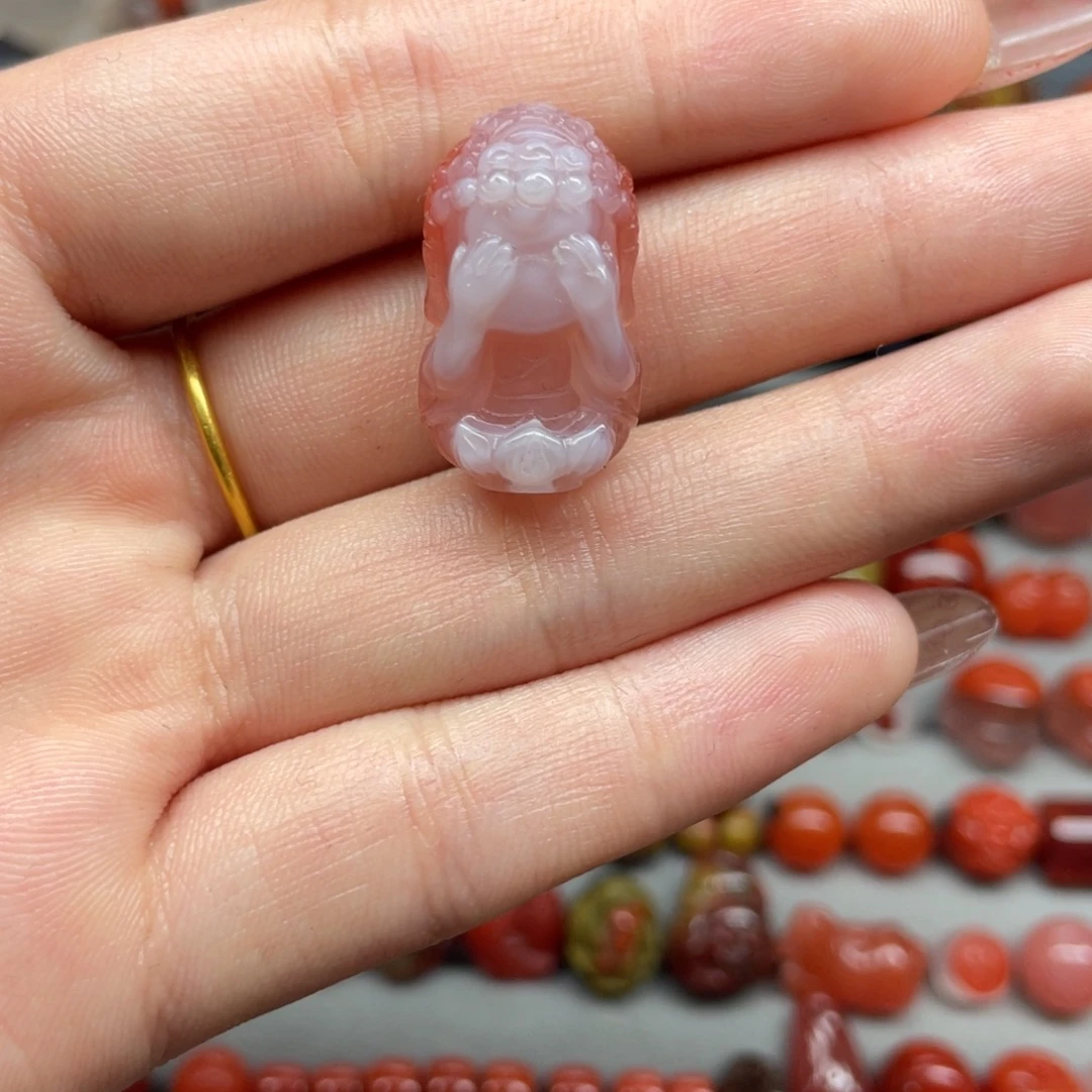 南红玛瑙未镶嵌配饰